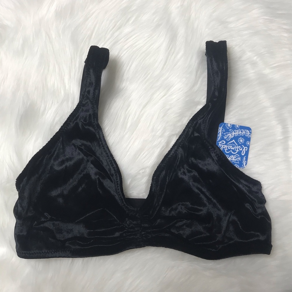 Free People Intimately Rhiannon Soft Bra in Black